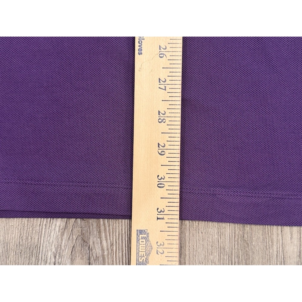 Tommy Bahama Mens IslandZone Polo XXL Purple Supima Cotton Holiday Martini Glass - Picture 7 of 12